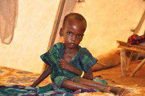 humanitarian crisis, hunger